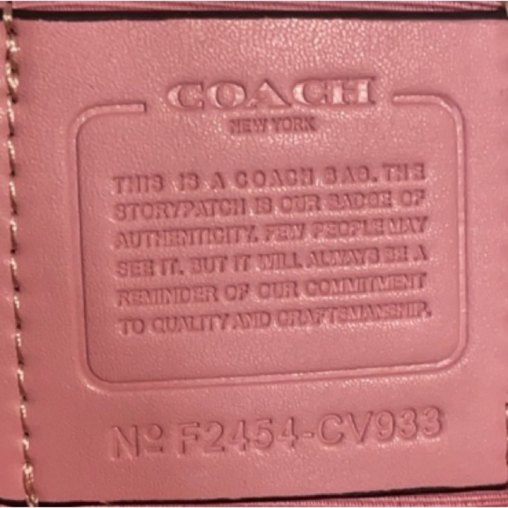 Coach Teri Shoulder Bag In Signature Canvas CA933 - Picture 9 of 9